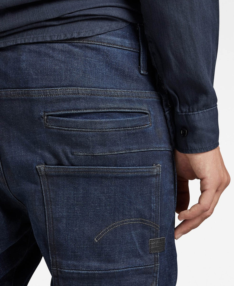 G-STAR RAW Ανδρικό Παντελόνι Τζιν Βαμβάκι/Ελαστάνη Μπλέ Slim Fit D05385-C051-D334/32-D334-worn in dark sapphire 1807452