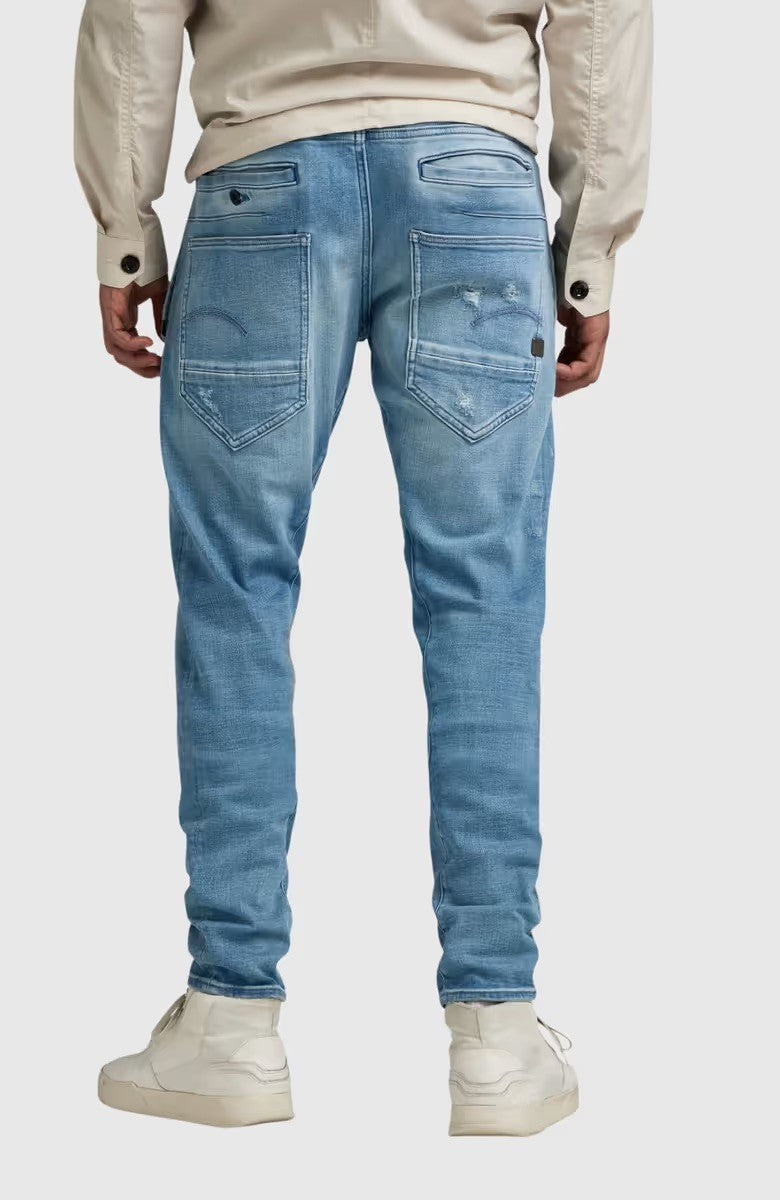 G-STAR RAW Ανδρικό Παντελόνι Τζιν Βαμβάκι/Ελαστάνη Μπλέ Slim Fit D05385-C051-G021/32-D334-G021-sun faded denver restored 1807297