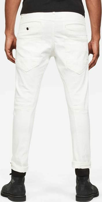 G-STAR RAW Ανδρικό Παντελόνι Τζιν Βαμβάκι/Ελαστάνη Λευκό Slim Fit D05385-C267-110/white 1807299