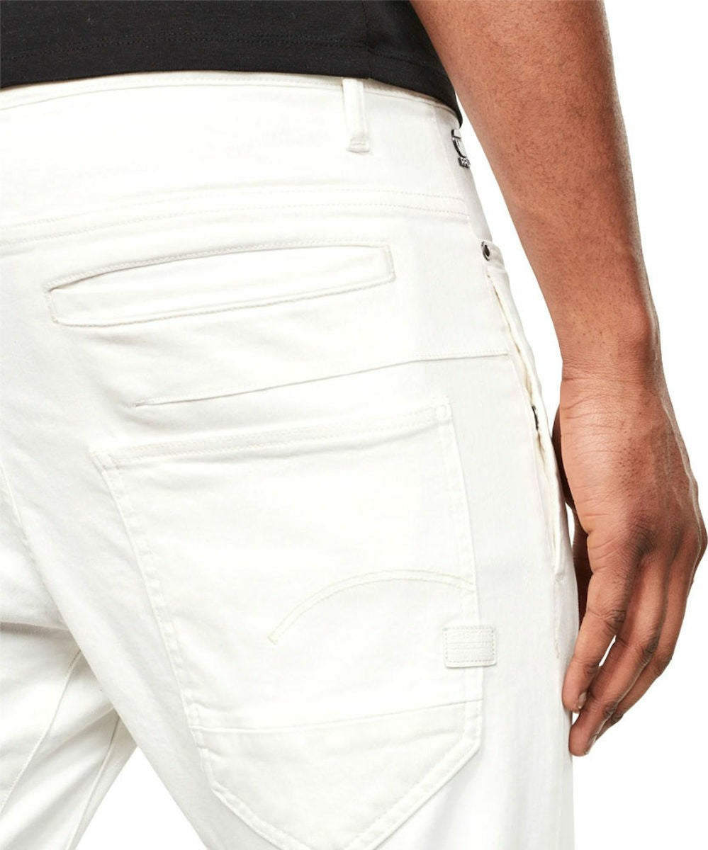 G-STAR RAW Ανδρικό Παντελόνι Τζιν Βαμβάκι/Ελαστάνη Λευκό Slim Fit D05385-C267-110/white 1807299