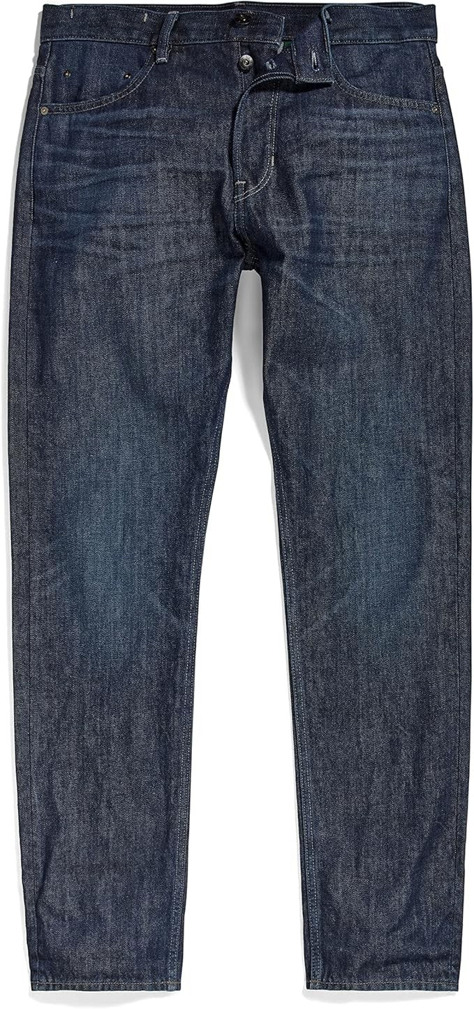 G-STAR RAW Ανδρικό Παντελόνι Τζίν Βαμβάκι Μπλέ Straight Fit D19161-B988-D350-worn in pacific 1807315