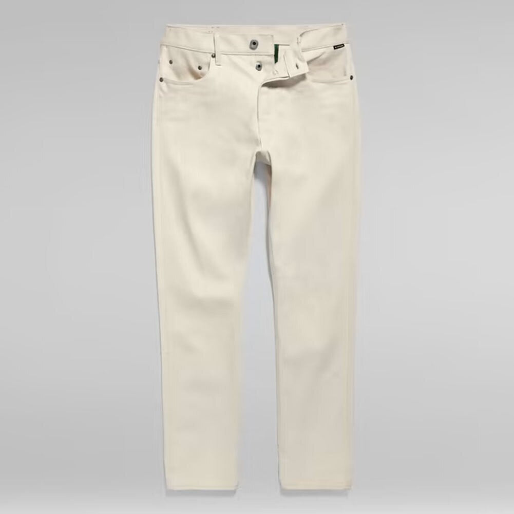 G-STAR RAW Ανδρικό Παντελόνι Τζίν Βαμβάκι Εκρού Straight Fit D19161-D300-159-ecru 1807318