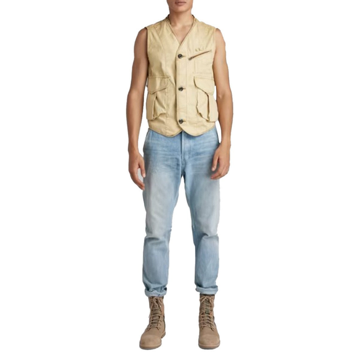 G-STAR RAW Ανδρικό Παντελόνι Τζίν Βαμβάκι Μπλέ Relaxed Fit D19928-C967-D125-vintage electric blue 1807322