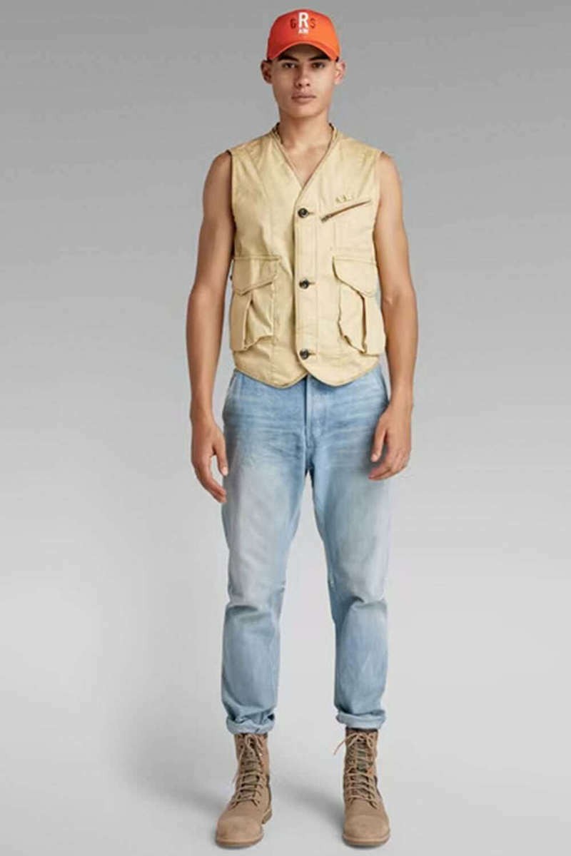 G-STAR RAW Ανδρικό Παντελόνι Τζίν Βαμβάκι Μπλέ Relaxed Fit D19928-C967-D125-vintage electric blue 1807322