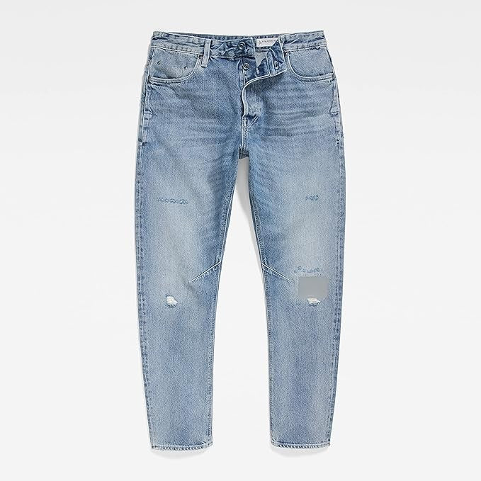 G-STAR RAW Ανδρικό Παντελόνι Τζίν Βαμβάκι/Ελαστάνη Μπλέ Tapered Fit D20005-C967-C948-sun faded air force blue destroyed 1807326