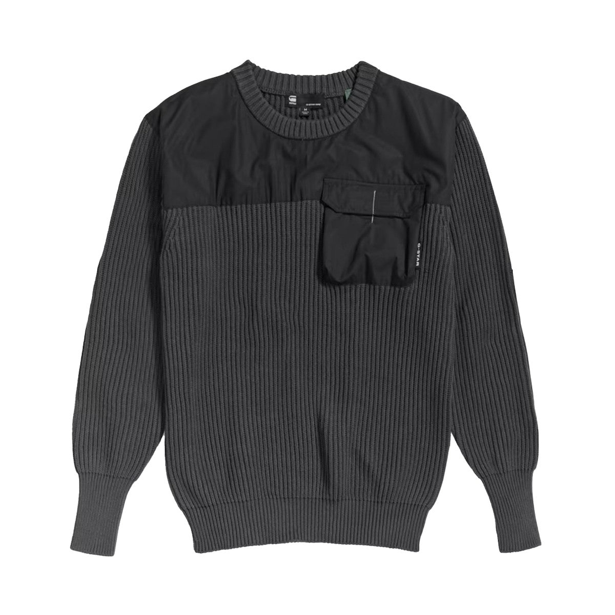 G-STAR RAW Ανδρικό Πουλόβερ Βαμβάκι Μαύρο Relaxed Fit D21955-C868-5812 1807390
