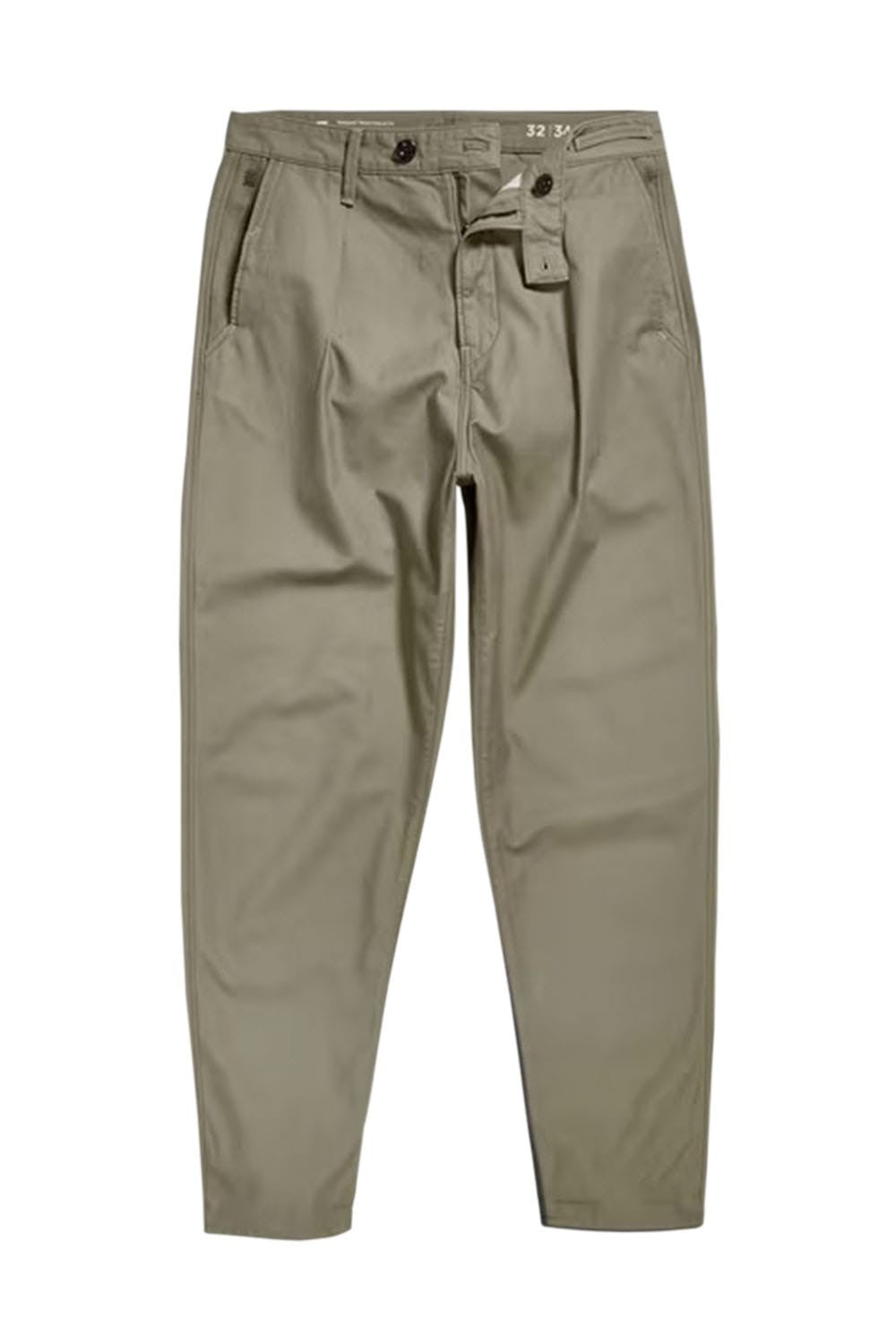 G-STAR RAW Ανδρικό Παντελόνι Chino Βαμβάκι Μπέζ Relaxed Fit D20147-C960-2199-shamrock 1807332