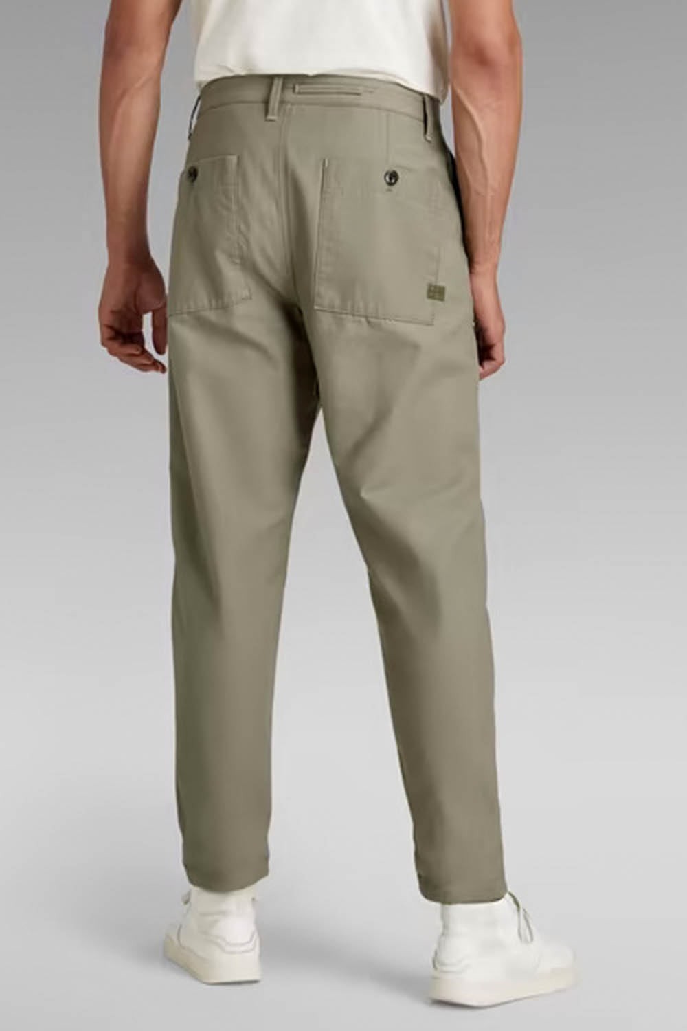 G-STAR RAW Ανδρικό Παντελόνι Chino Βαμβάκι Μπέζ Relaxed Fit D20147-C960-2199-shamrock 1807332