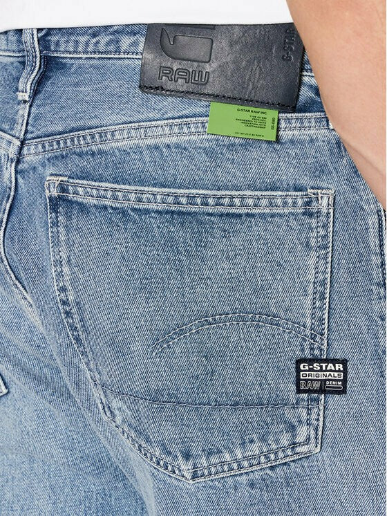 G-STAR RAW Ανδρικό Παντελόνι Τζίν Βαμβάκι/Ελαστάνη Μπλέ Straight Fit D20960-C967-C947-sun faded air force blue 1807343