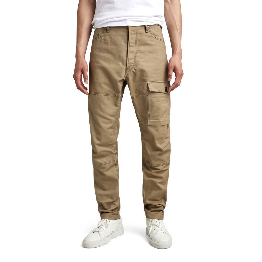 G-STAR RAW Ανδρικό Παντελόνι Cargo Βαμβάκι/Ελαστάνη Μπέζ Relaxed Fit D21483-D190-4244-berge 1807369