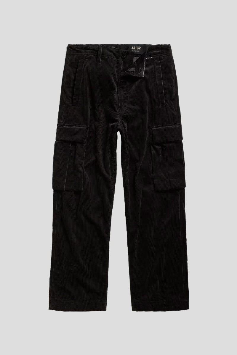 G-STAR RAW Ανδρικό Παντελόνι Cargo Βαμβάκι Μαύρο Straight Fit  D23634-D405-6484-dk black 1807431