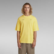 G-STAR RAW Ανδρικό T-shirt Βαμβάκι Κίτρινο Oversized Fit D21545-C756-D154 emonade gd 1807373