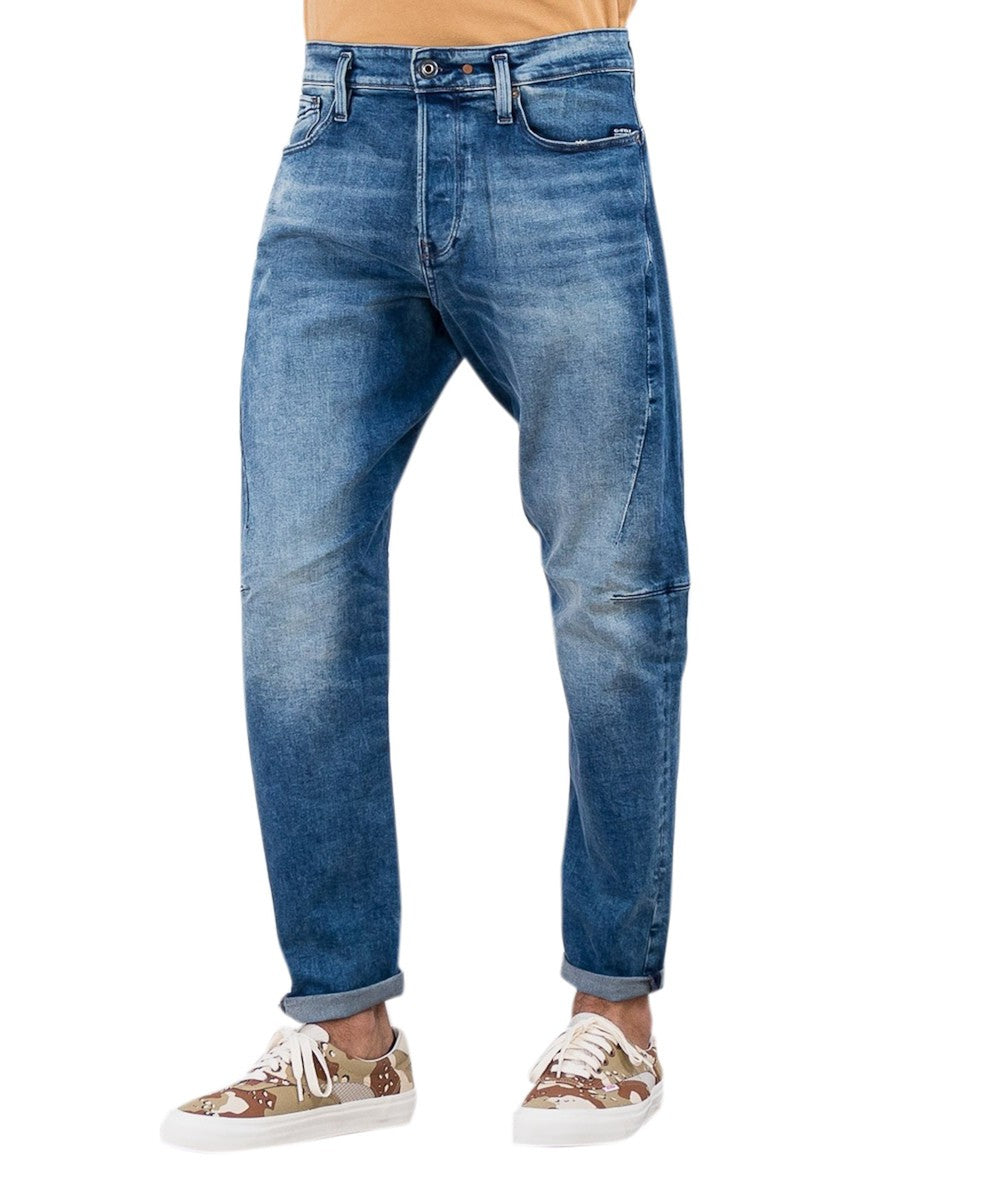 G-STAR RAW Ανδρικό Παντελόνι Τζιν Βαμβάκι/Ελαστάνη Μπλέ Slim Tapered Fit D17711-C052-A802-vintage azure 1807455