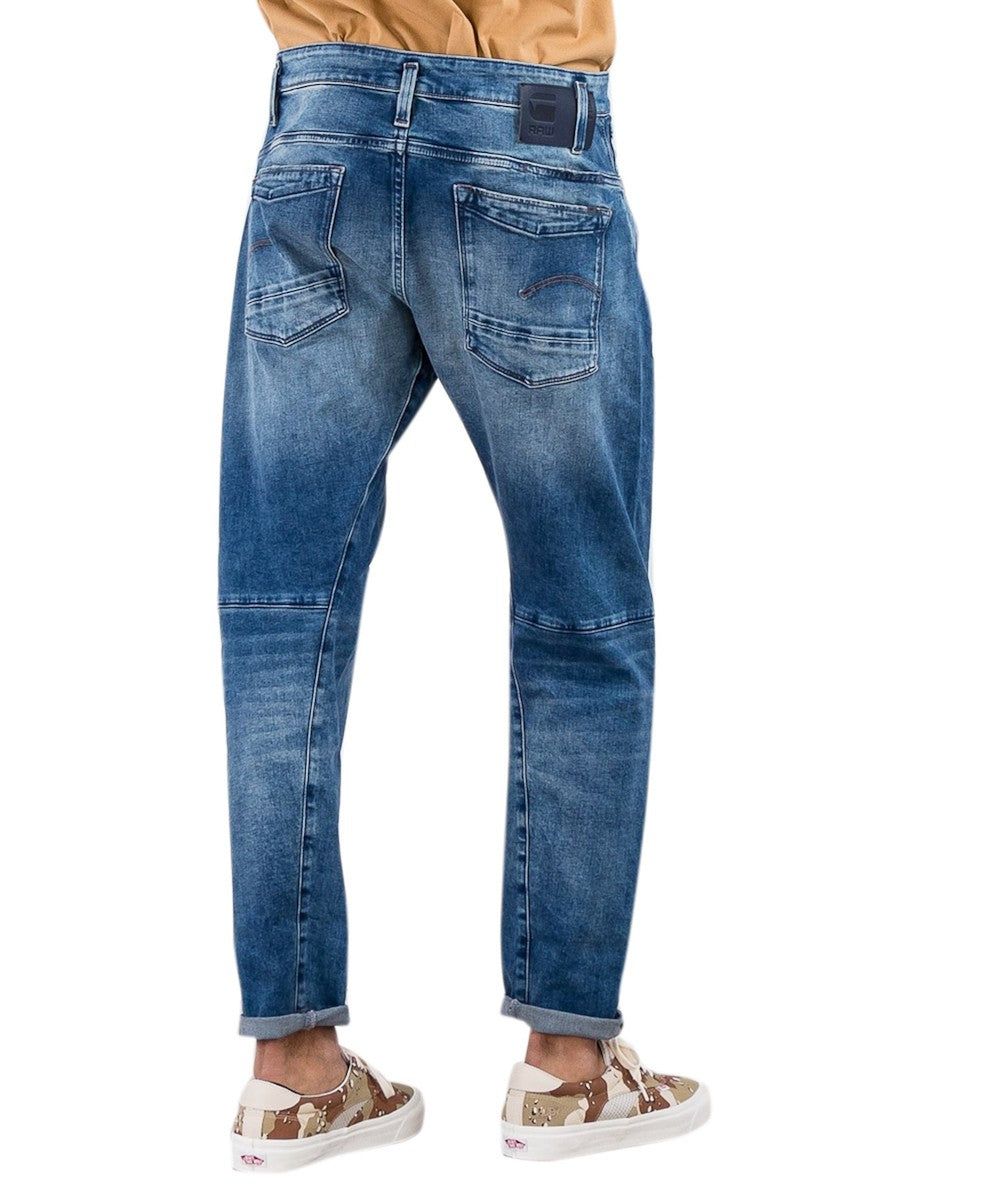 G-STAR RAW Ανδρικό Παντελόνι Τζιν Βαμβάκι/Ελαστάνη Μπλέ Slim Tapered Fit D17711-C052-A802-vintage azure 1807455