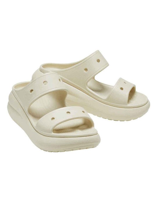 CROCS Γυναικεία Ανατομικά Πέδιλα Croslite™ Μπέζ Bone 207670-2Y2/Bone 1778111