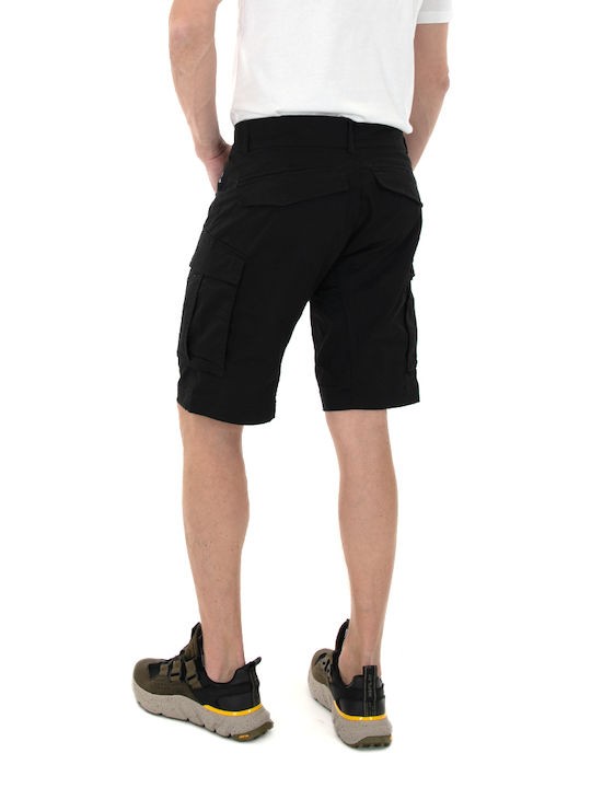 REPLAY Ανδρική Βερμούδα Βαμβακερή Μαύρη Regular Fit M9907.000.84387-098 1789028 1811344