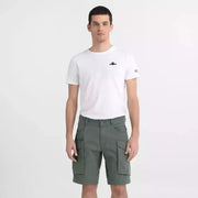 REPLAY Ανδρική Βερμούδα Βαμβακερή Πράσινη Regular Fit M9907.000.84387-098 1811344