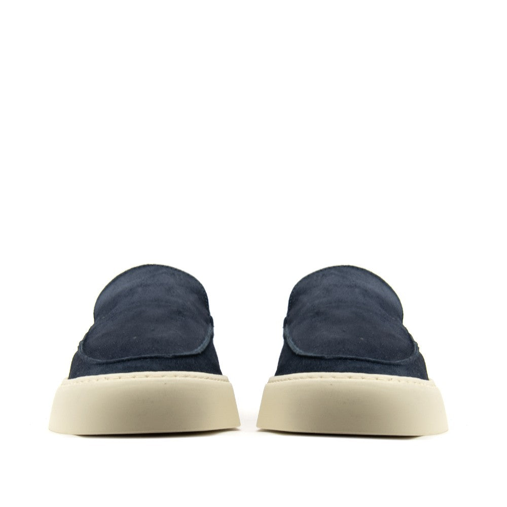 REPLAY Ανδρικά Loafers Suede Ύφασμα/ Οικολογικό Δέρμα Μπλέ GMZ6T.003.C0002L-040 NAVY 1812109