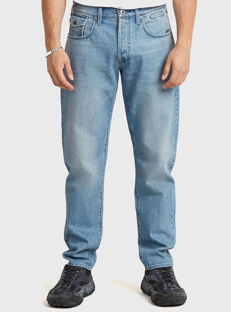 G-STAR RAW Ανδρικό Παντελόνι Τζιν Βαμβάκι/Ελαστάνη Μπλέ Tapered Fit D26141-D788-G872-32-G872-faded brilliant blue 1809212