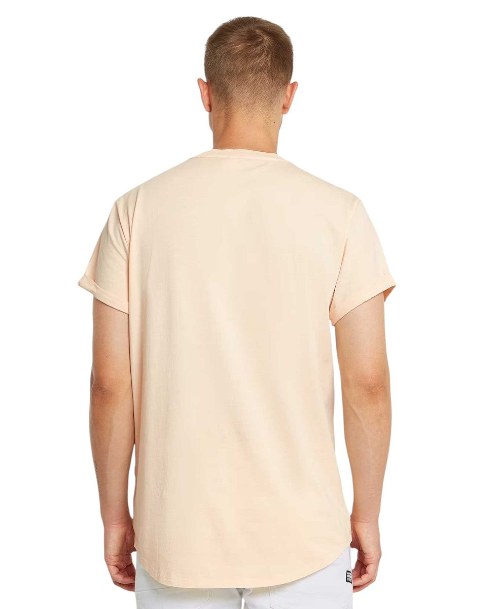 G-STAR RAW Ανδρικό T-shirt Βαμβάκι Μπέζ Regular Fit D16396-2653-H033-linen gd 1809160