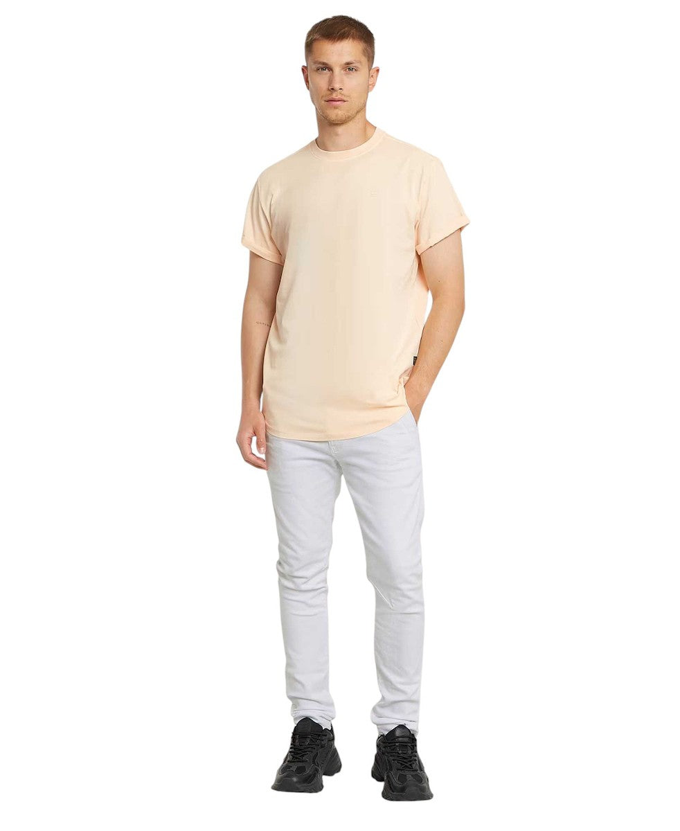 G-STAR RAW Ανδρικό T-shirt Βαμβάκι Μπέζ Regular Fit D16396-2653-H033-linen gd 1809160