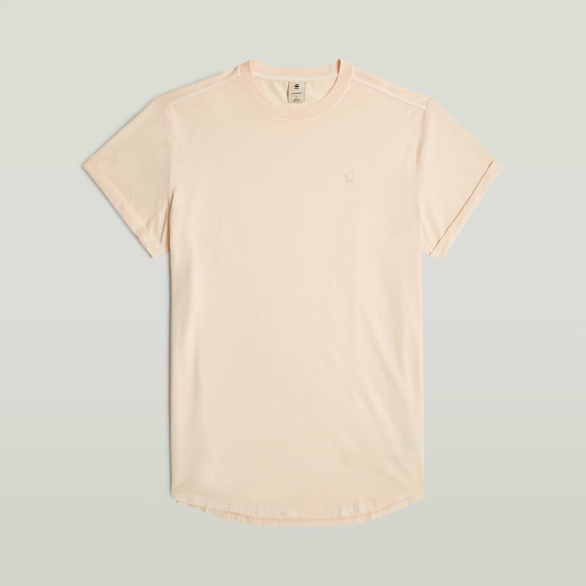 G-STAR RAW Ανδρικό T-shirt Βαμβάκι Μπέζ Regular Fit D16396-2653-H033-linen gd 1809160