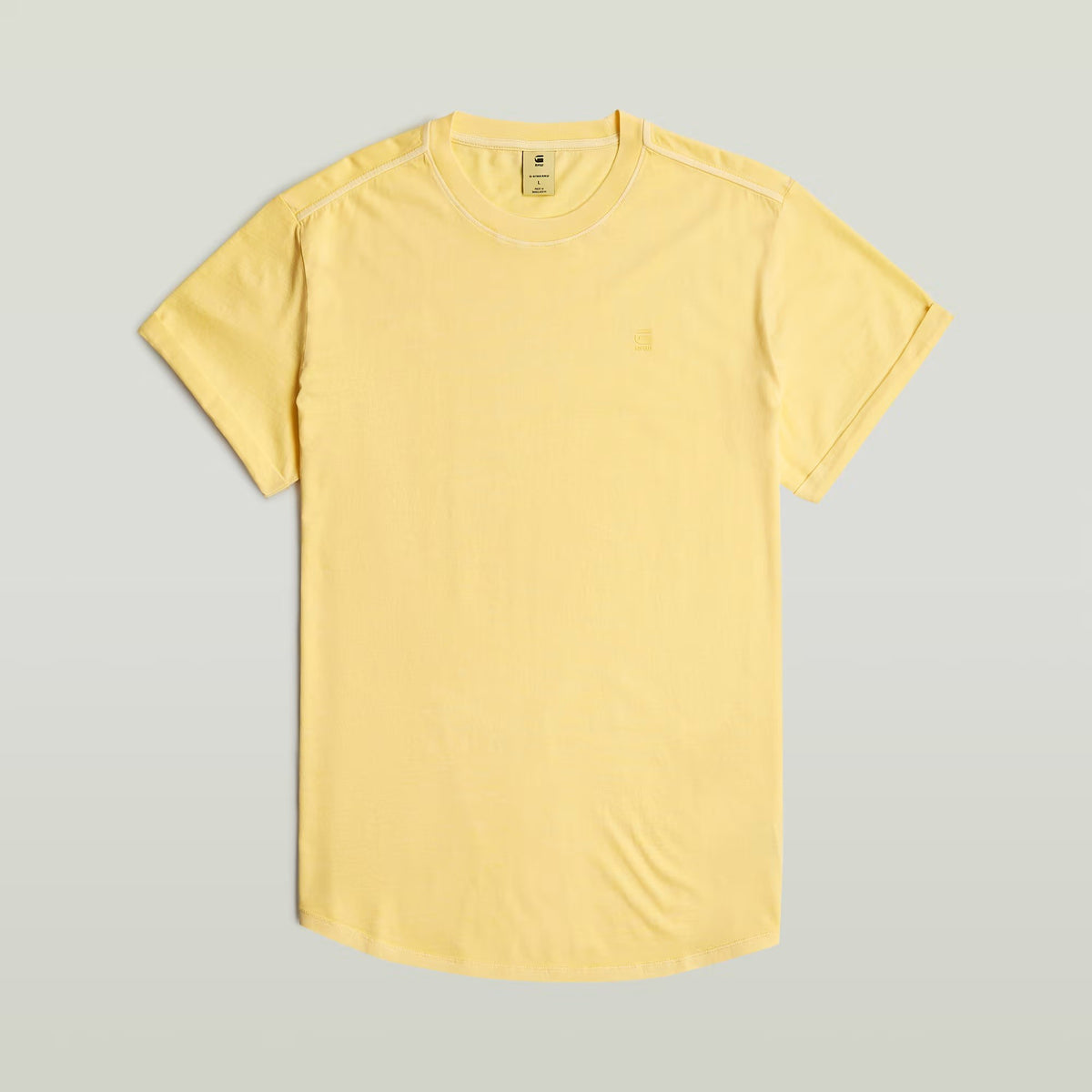 G-STAR RAW Ανδρικό T-shirt Βαμβάκι Κίτρινο Relaxed Fit D16396-2653-H187-lt buff yellow gd 1809162