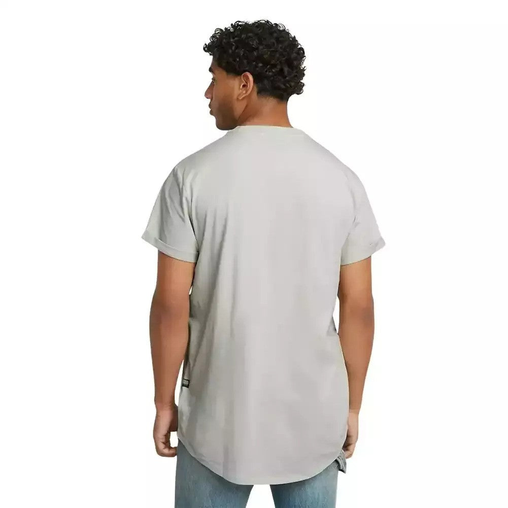 G-STAR RAW Ανδρικό T-shirt Βαμβάκι Γκρί Relaxed Fit D16396-B353-G987-gs mercury 1809168