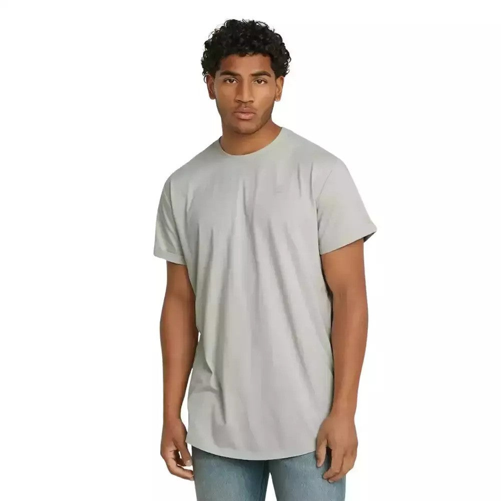 G-STAR RAW Ανδρικό T-shirt Βαμβάκι Γκρί Relaxed Fit D16396-B353-G987-gs mercury 1809168
