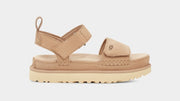 UGG Australia Γυναικεία Σανδάλια Goldenstar Πολυεστέρας/Σουέτ Μπέζ 1136783/SAND 1812715
