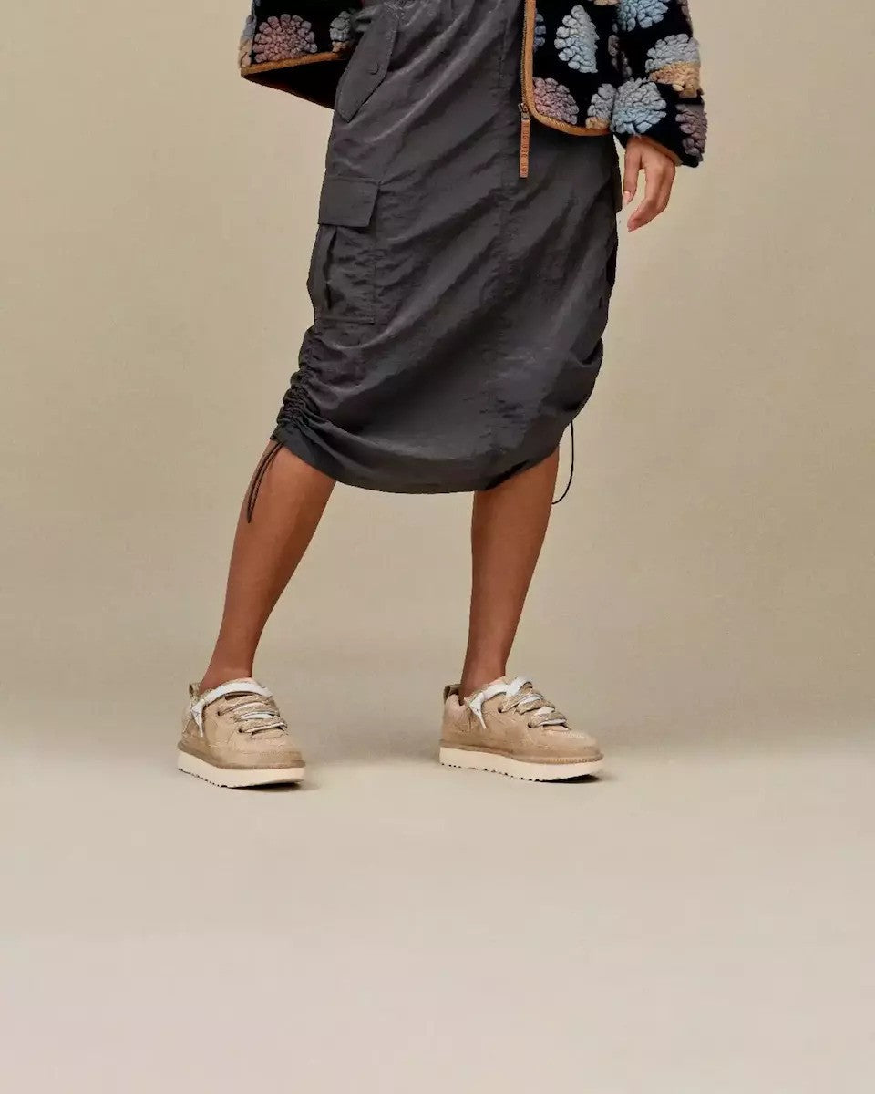 UGG Australia Γυναικεία Sneakers Lo Lowmel Δέρμα/Σουέτ Μπέζ 1168890-MDSD 1812723