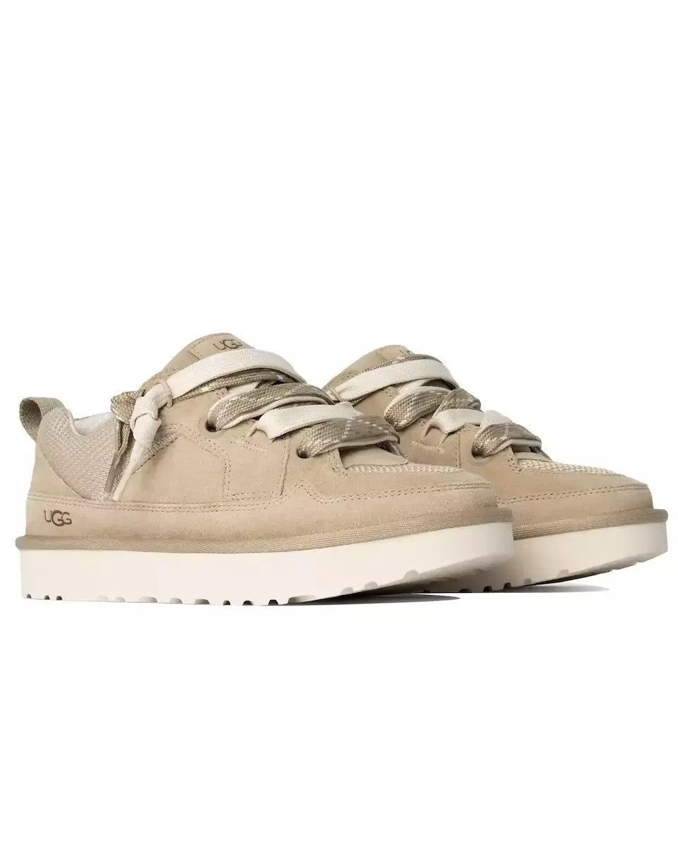 UGG Australia Γυναικεία Sneakers Lo Lowmel Δέρμα/Σουέτ Μπέζ 1168890-MDSD 1812723