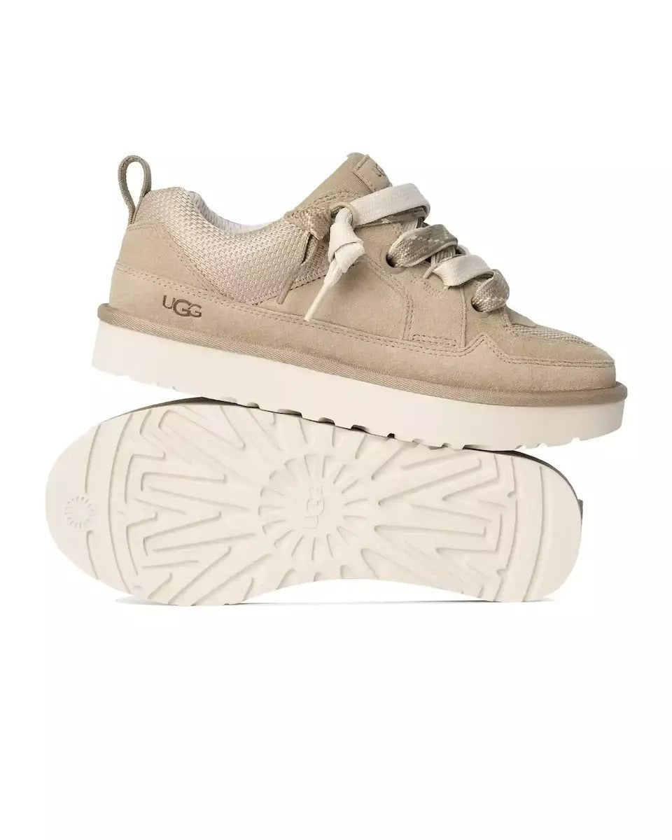 UGG Australia Γυναικεία Sneakers Lo Lowmel Δέρμα/Σουέτ Μπέζ 1168890-MDSD 1812723
