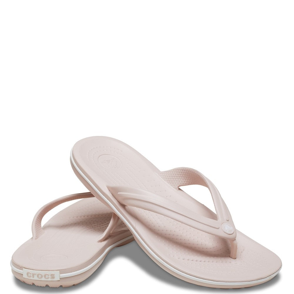 CROCS Unisex Σαγιονάρες Crocband Flip Croslite™ Μπέζ 11033-6UR QUART 1815409