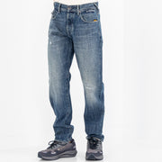 G-STAR RAW Ανδρικό Παντελόνι Jeans Βαμβάκι Μπλέ Regular Fit D26141-D776-G757-antique faded blue heron restored 1814259