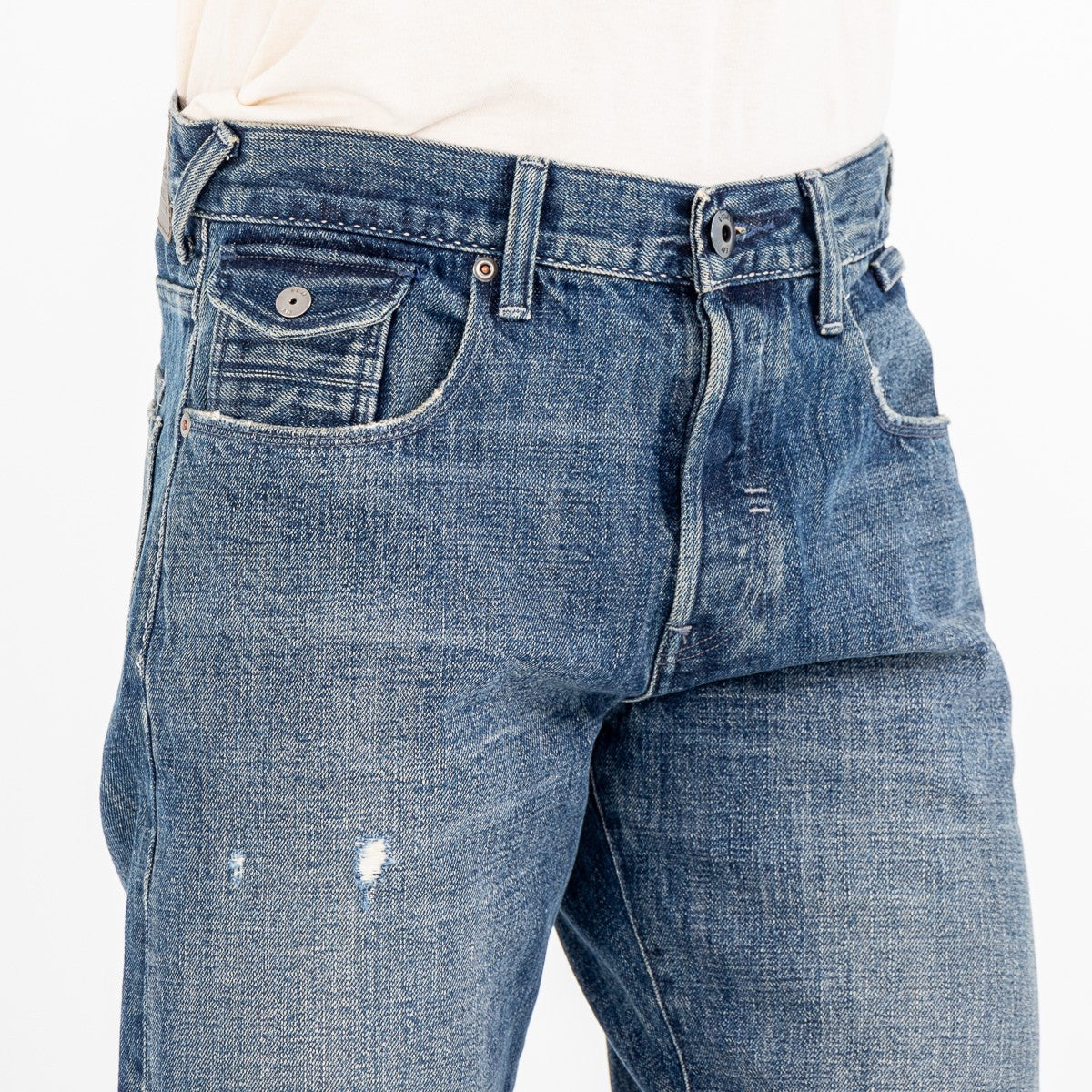 G-STAR RAW Ανδρικό Παντελόνι Jeans Βαμβάκι Μπλέ Regular Fit D26141-D776-G757-antique faded blue heron restored 1814259