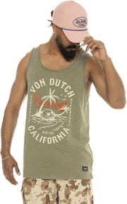 VON DUTCH Ανδρική Μπλούζα Αμάνικη Βαμβάκι Χακί VD/1/DEB/PARAD/OL 125/16/KHAKI 1814228
