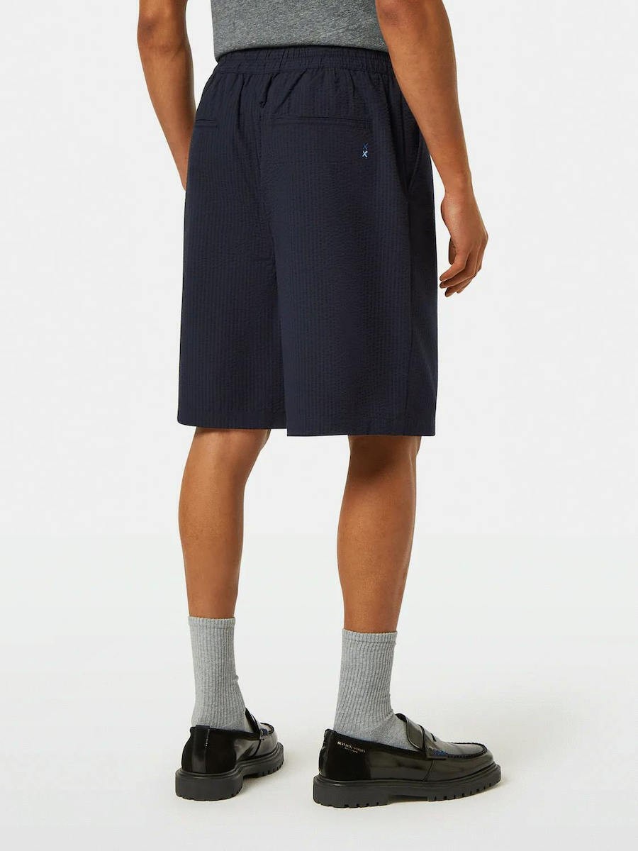 SCOTCH & SODA Ανδρική Βερμούδα Βαμβάκι/Πολυεστέρας Μαύρο Relaxed fit 180493/SC001.0157 1814471
