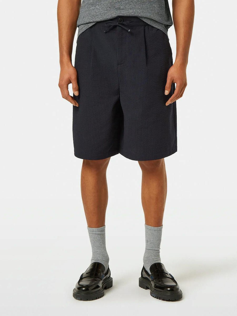 SCOTCH & SODA Ανδρική Βερμούδα Βαμβάκι/Πολυεστέρας Μαύρο Relaxed fit 180493/SC001.0157 1814471