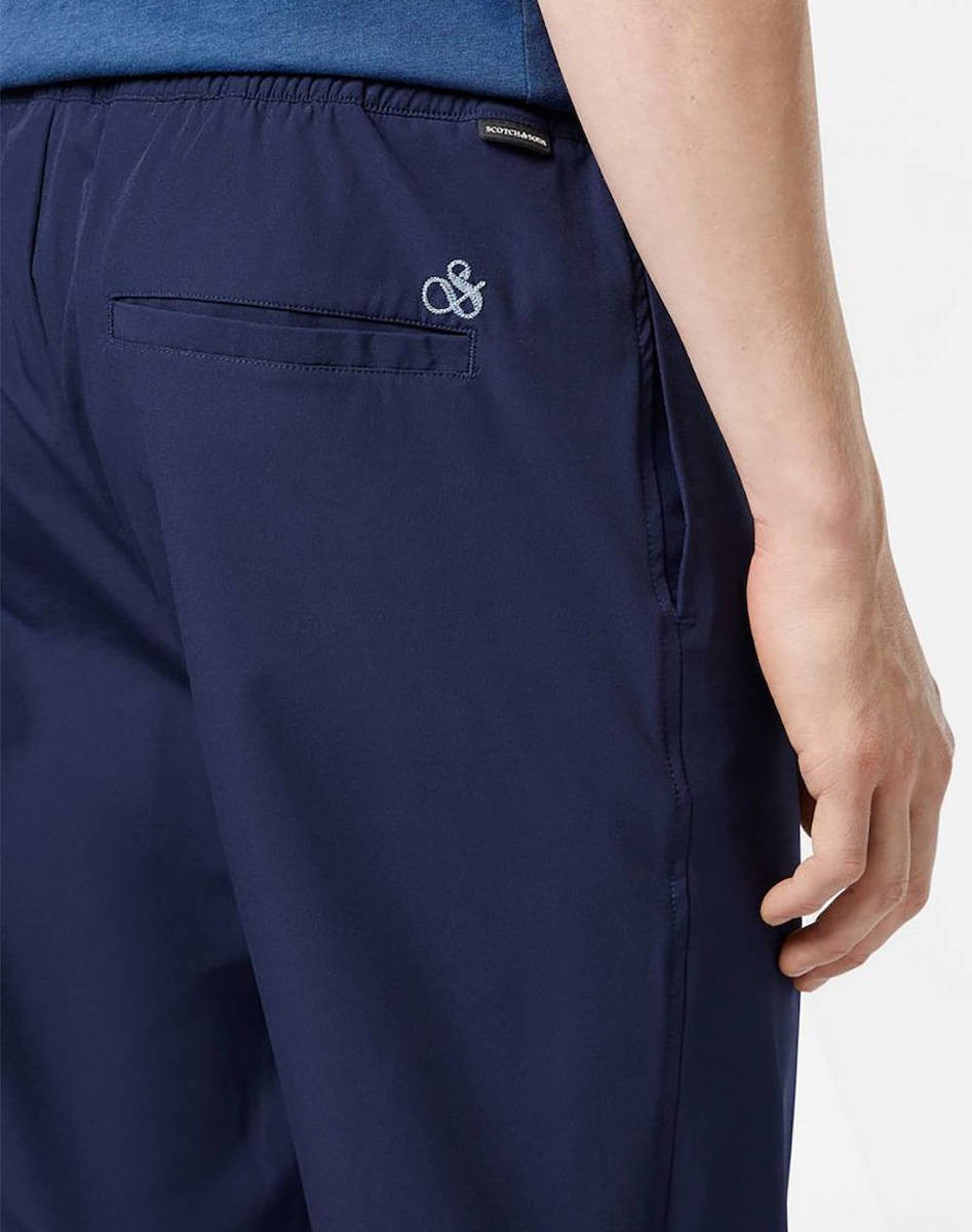 SCOTCH & SODA Ανδρικό Παντελόνι Jogger Ελαστάνη/Πολυεστέρας Μπλέ Relaxed fit 179836/SC401.0004 1814461