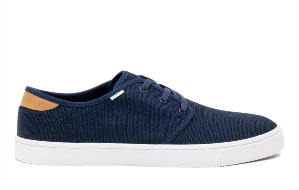 TOMS Ανδρικά Sneakers Carlo Trainers Κανβάς/Καουτσούκ Μπλε 10022035-NAVY 1810843