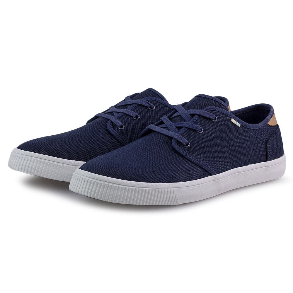 TOMS Ανδρικά Sneakers Carlo Trainers Κανβάς/Καουτσούκ Μπλε 10022035-NAVY 1810843