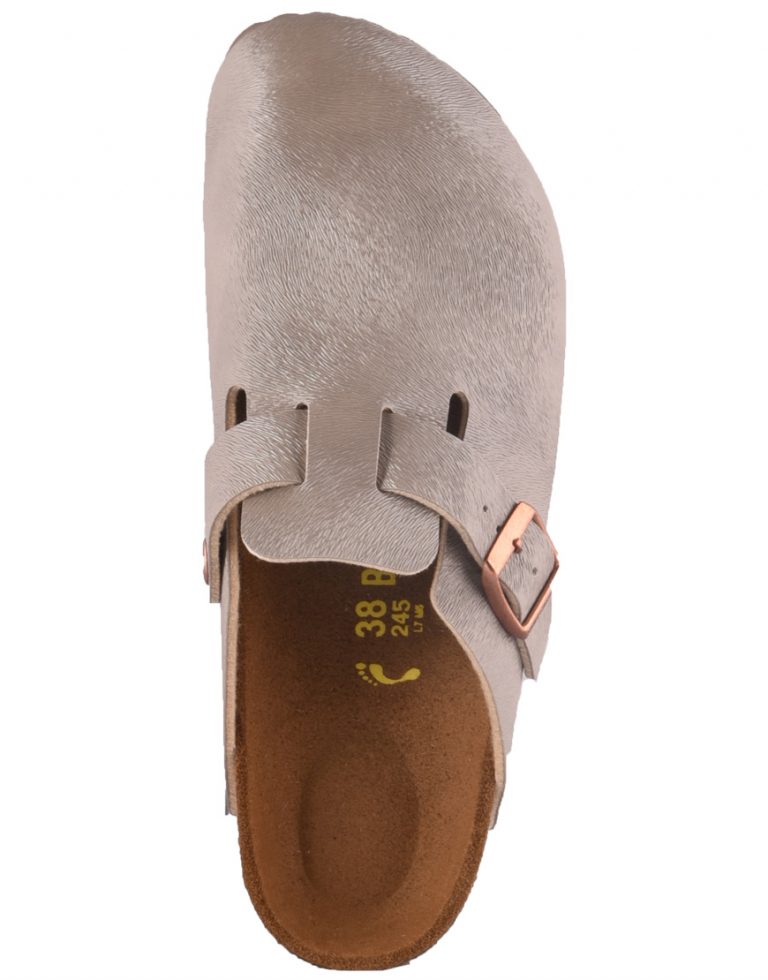 birkenstock boston mud green